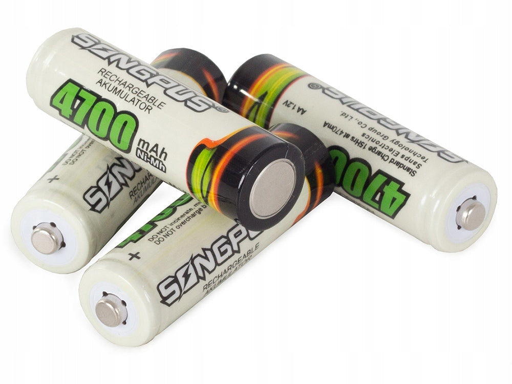 Set acumulatori AA (R6), 4700mAh, Ni-MH, 4 buc Set acumulatori AA (R6), 4700mAh, Ni-MH, 4 buc